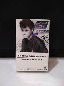 T4050　カセットテープ　HOUND DOG ハウンド・ドッグ　SPIRITS！