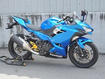 NINJA250 NINJA400 Z250 Z400 ABS対応 バックステップ 青 SNIPER スナイパー SP0089BL_画像8