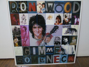 UK-original MAT:1/1 sunburstラベル Gimme Some Neck (Analog) Ron Wood Ronnie Wood (Rolling Stones) アナログレコード vinyl