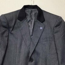 (A)A005(中古)愛知県 あいちビジネス専門学校 高等課程(旧制服) 男子学生服 2点セット /170A/W76/ブレザー/ズボン/Predichant/冬服/学生服_画像3