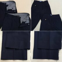 AT539-2(箱)(中古)栃木県 宇都宮短期大学附属高校 男子学生服14点セット /指定/170A/W79/ブレザー/セーター/ズボン/ネクタイ/リュック/制服_画像8