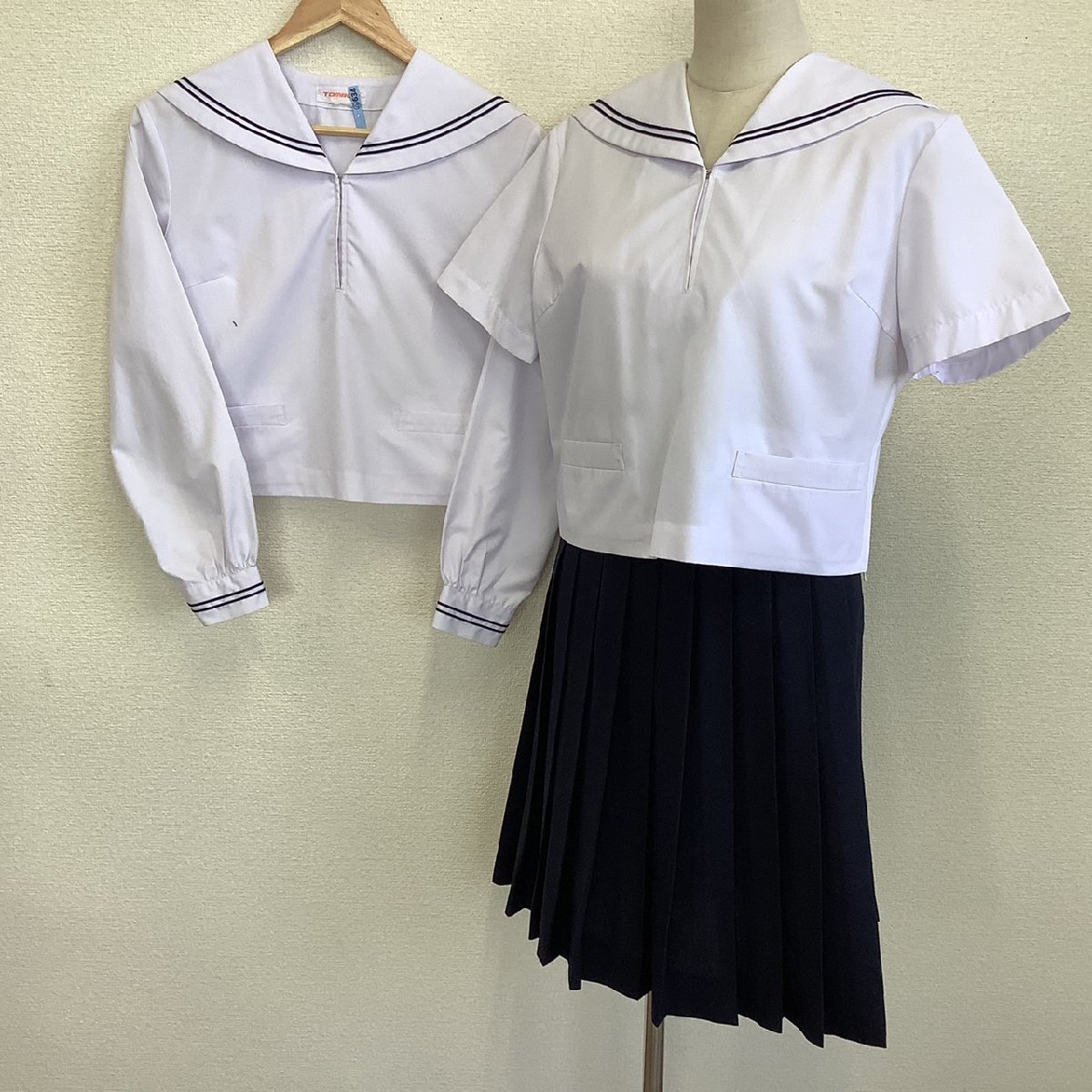 Yahoo!オークション - (未使用品) 真岡女子高校 セーラー上下 Yahoo!オークション - (未使用品) 真岡女子高校 セーラー上下