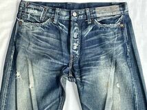 2005年 日本製 リーバイス LEVI'S LVC 66501 -0083 501XX501 スーパーユーズドミッド 表記W34L36 実寸84L83 [k-0091]_画像3