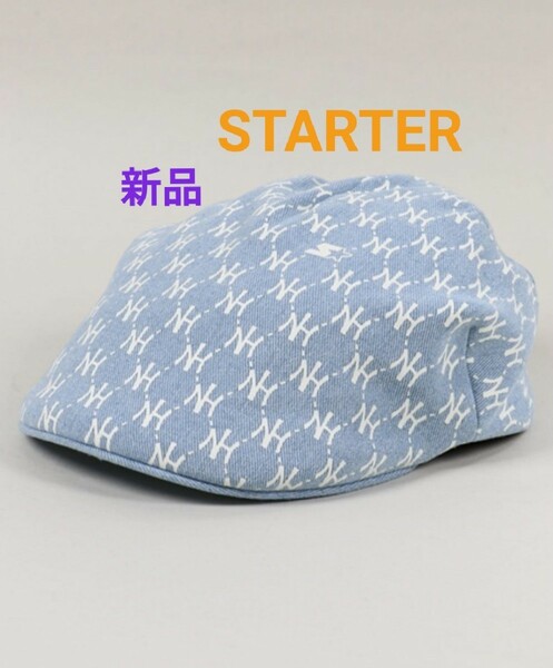 ■新品■STARTER スターター 帽子 ハンチング ユニセックス ブルー