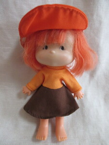 即決★USA　ヴィンテージドール　オレンジヘアー　人形