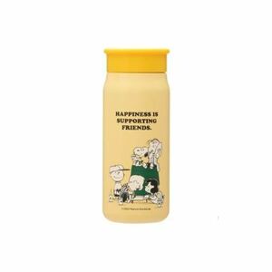 スターバックス スタバ ステンレスミニボトル PEANUTS SNOOPY スヌーピー イエロー 355ml★新品未使用品