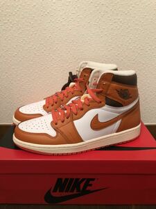 NIKE ナイキ　エアジョーダン1 ハイ　OG スターフィッシュ　ウィメンズ28cm AIR JORDAN HIGH オレンジ