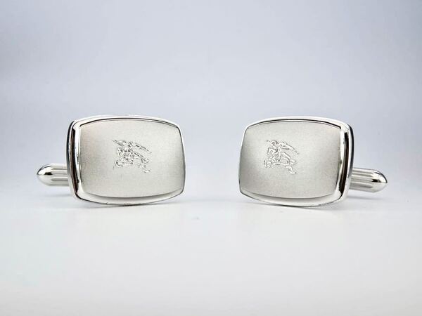 BURBERRY シルバー Horse Knight カフス カフリンクス バーバリー