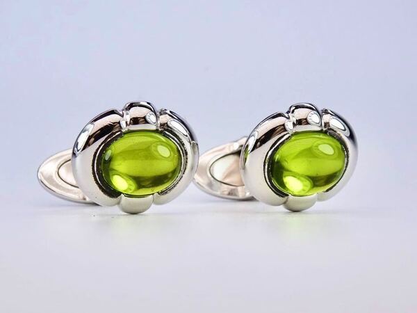 ダンヒル クリソベリル カフス カフリンクス cufflinks Alfred Dunhill