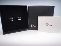 DIOR HOMME スターリングシルバー９２５　ディオールオム　カフス　カフリンクス 箱付き_画像2