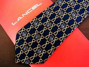 0^o^0ocl♪FK8274 【ロープ】【LANCEL】ランセル ネクタイ★