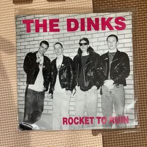 The Dinks 「Rocket To Ruin 」7ep punk pop rock ramones italy poppunk queers screeching weasel レア