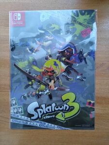 スプラトゥーン3 クリアファイル 新品未開封