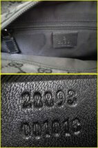 【USED品/売切り】 GUCCI/グッチ 28893 GGキャンバス ハンドバッグ/トートバッグ/ショルダーバッグ/ブラック_画像8