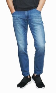 Новый ♪ ★ Эдвин Эдвин Джинсы обрезанный тощий растяжение джинсовой ткани GEV06-0046 Мужские нотации обработки Ueals S ★ 22y05