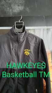 colosseum HAWKEYES basketball team fleece jacket 