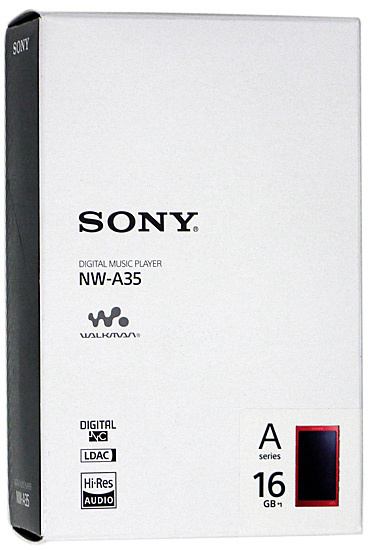 SONY NW-A35 (R) [16GB シナバーレッド] オークション比較 - 価格.com