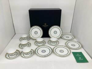 未使用 RAYNAUD Limoges レイノー リモージュ L'ALLEE DU ROY アレドロア カップ＆ソーサー＆プレート 6客