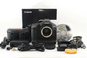 ショット数 9830回 元箱付 付属品多数 ★極上品★Canon キャノン EOS-1D Mark III ボディフルサイズ デジタル一眼レフカメラ (2000)