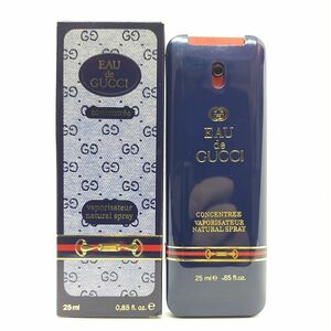 GUCCI グッチ オー デ グッチ EDT 25ml ☆残量たっぷり9割　送料350円