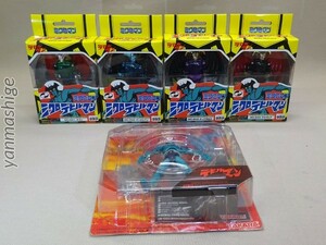  новый товар микро Devilman все 4 body +TV VERSION 1 body итого 5 body комплект Microman.dagon. Dan da Lien.tiabo Roth.tekala Via 