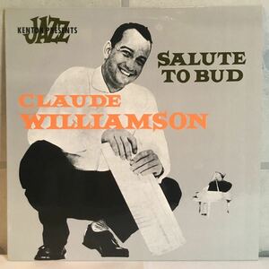 美品 UK盤 LPレコード / CLAUDE WILLIAMSON TRIO (クロード・ウィリアムソン) - SALUTE TO BUD (AFF72) / JAZZ ジャズ /