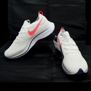 Nike Vaporfly 4% Flyknit Ekiden Pack White/Flash Crimson 29cm