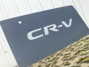 【新品！純正！】CR-V ナンバープレート マスコットプレート ハイブリッド ホンダ 欧州 北米 RW1RW2 RT5 RT6 RD4 RD5 RD7 RE3 RE4 RM1 RM4 