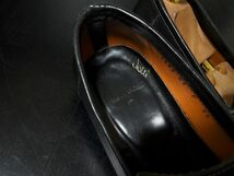 美品 サントーニ 5.5 SANTONI ドレスローファー レザーソール 6593_画像3