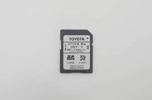 TOYOTA 地図SDカード 2012年 春版 08675-0AA13 NSZT-W62G用 99826-00060E T32 