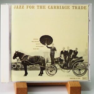 即決【音が良いビクター 名盤】ジョージ・ウォーリントン　GEORGE WALLINGTON　JAZZ FOR THE CARRIAGE TRADE