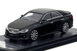 ハイストーリー 1/43 トヨタ マーク X 2012 350S TRD スポルティーボ バージョン ブラック Hi-Story 1:43 Toyota MARK X TRD HS070SP2