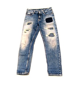 FRANKLIN & MARSHALL Frank Lynn Marshall Phoenix Boyfriend Fit repair processing Denim pants jeans 