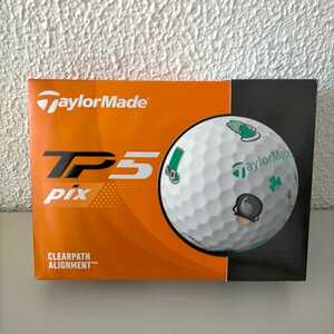 限定超激レア品！　テーラーメイド TaylorMade ゴルフボール 新品未開封品　１ダース　TP5 PIX セント・パトリックス・デー ボール　