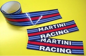 送料無料 MARTINI RACING STICKER DECAL マルティーニ ステッカー シール デカール セット