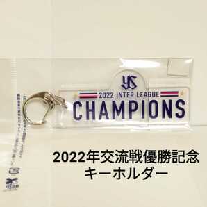 2022年交流戦優勝記念キーホルダー（クリア色）東京ヤクルトスワローズ【販売終了品】