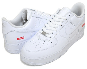 新品 30.5cm Supreme × Nike Air Force 1 Low White 白 シュプリーム × ナイキ エアフォース1 ロー ホワイト CU9225-100