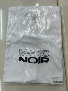 マルシェノア M+RC NOIR RIPPED LOGO TEE WHITE Lサイズ 新品