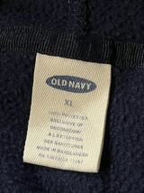 OLD NAVY FLEECE PARKA HOODIE XL オールドネイビー　フリースパーカー_画像5