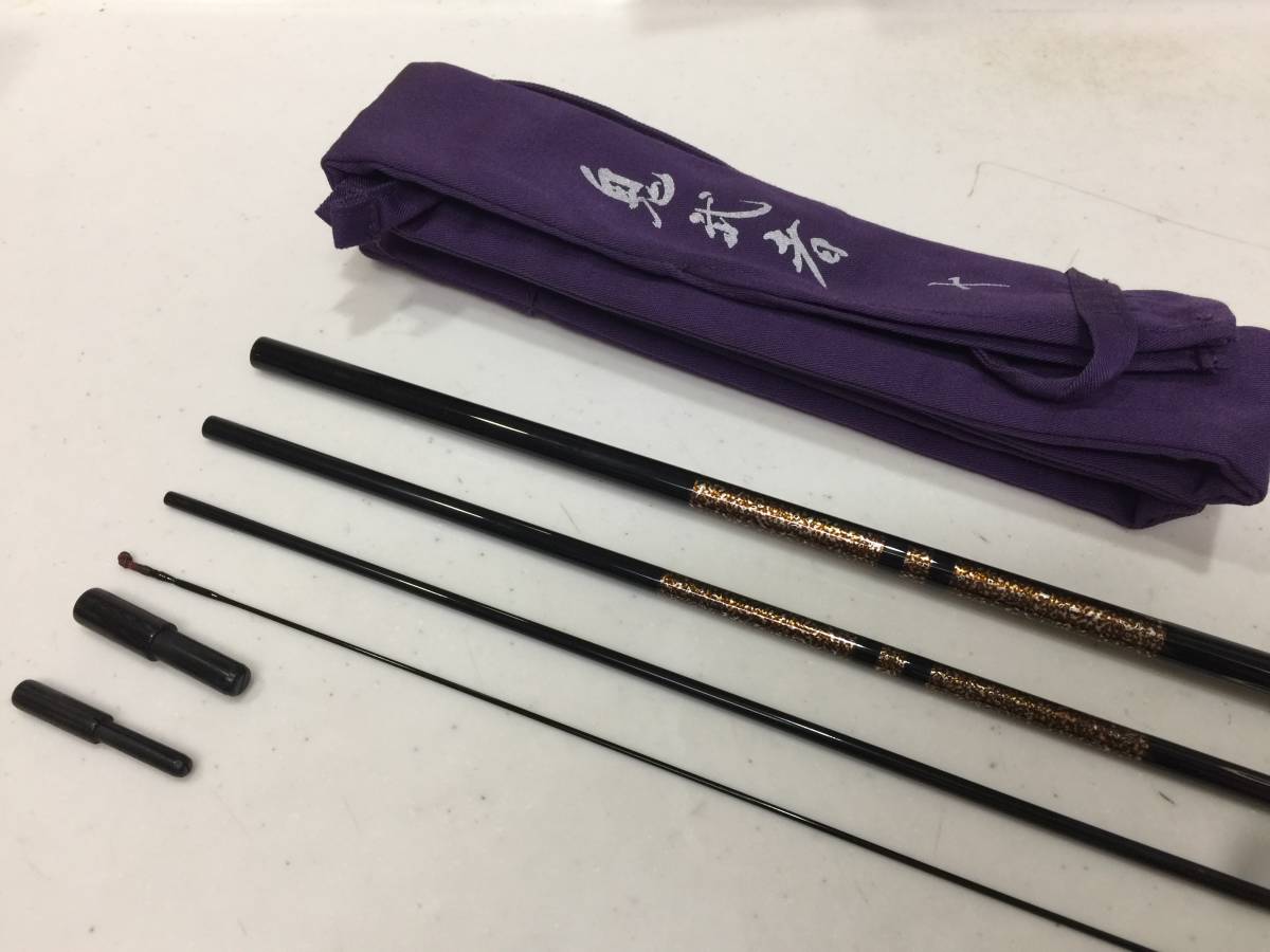 上品 未使用○DAIWA ダイワ○ ヘラ竿 ハリア 鬼武者 九尺 へら竿 硬式