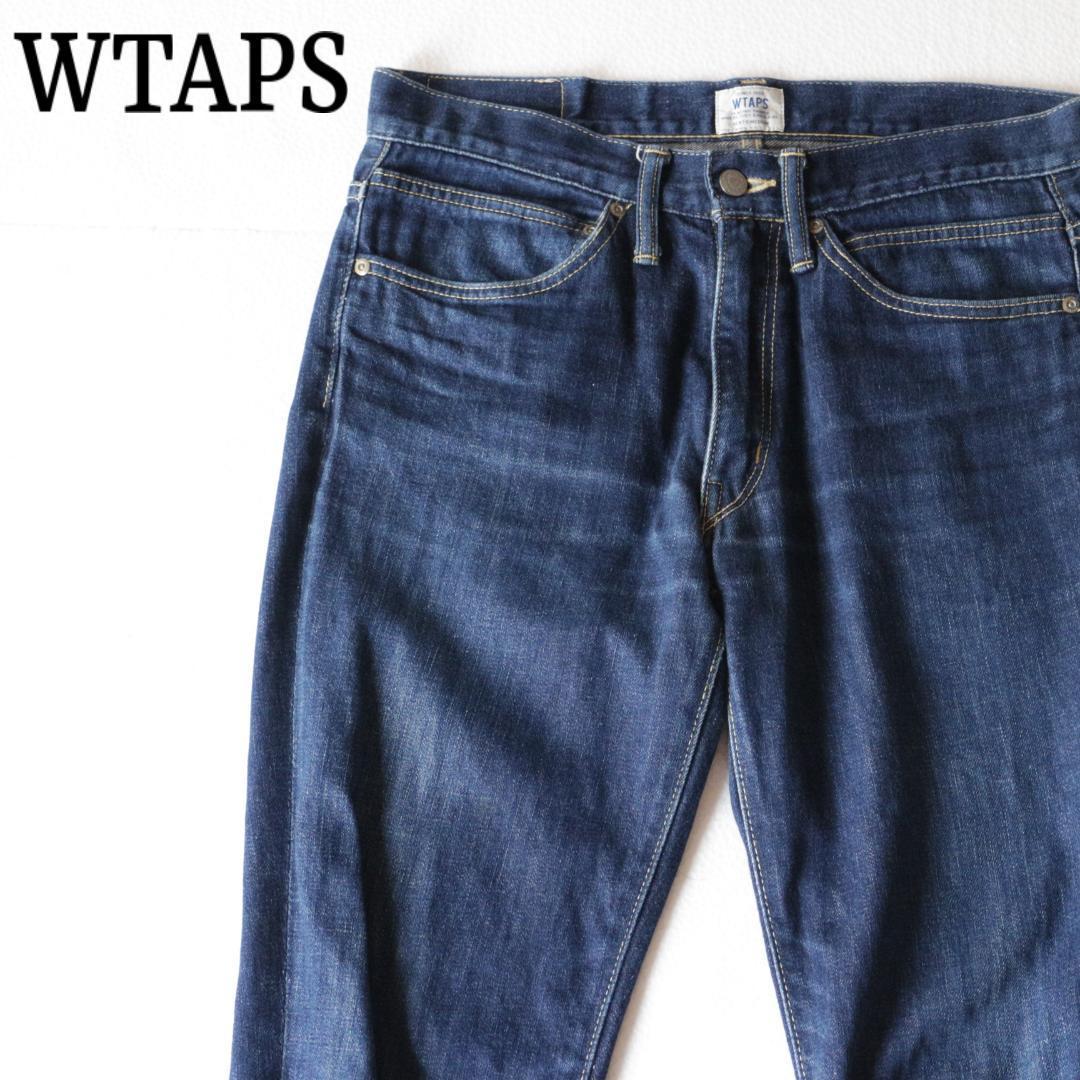 22AW WTAPS BLUES STRAIGHT COTTON DENIM-