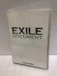 即決！ DVD セル版 EXILE DOCUMENT エグザイル ドキュメント TAKAHIRO 送料無料！