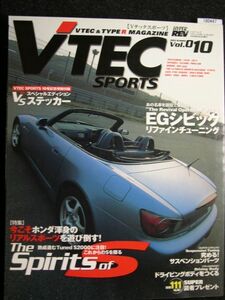 ☆ Vテックスポーツ vol.010☆S2000の魅力を再検証・チューナー達のS2000料理術☆