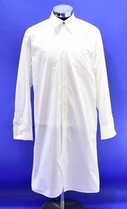 Doublet（ダブレット）ROMPERS SHIRT ロンパース シャツ 長袖 L/S ロング スタンドカラーカフス レギュラー パンツ オールインワンM 白