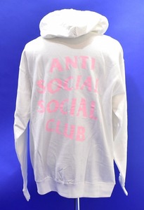 ANTI SOCIAL SOCIAL CLUB(アンチソーシャルソーシャルクラブ)BABY BLUES HOODIE フーディーフルロゴプリント プルオーバーパーカーSWEAT L