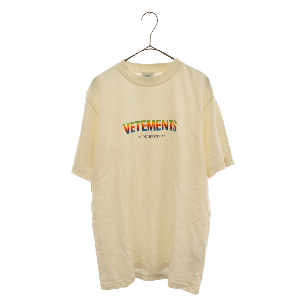 ヤフオク! -【vetements】ヴェトモン ロゴ tシャツ(半袖)の中古品 