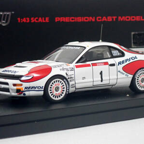 HPI racing 1/43 Toyota Celica Turbo 4WD トヨタ セリカ #1 1992 Tour de Corse 8018 デカール付の画像1