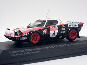 HPI racing 1/43 LANCIA STRATOS ランチア ストラトス HF #4 1978 Sanremo サンレモ 優勝車 8071