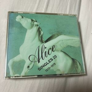 CD アリス シングルス 1972-1979 ALICE SINGLES 20 ベスト 3CD