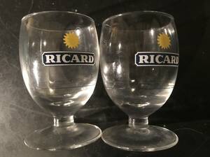 RICARD glass 2 piece 